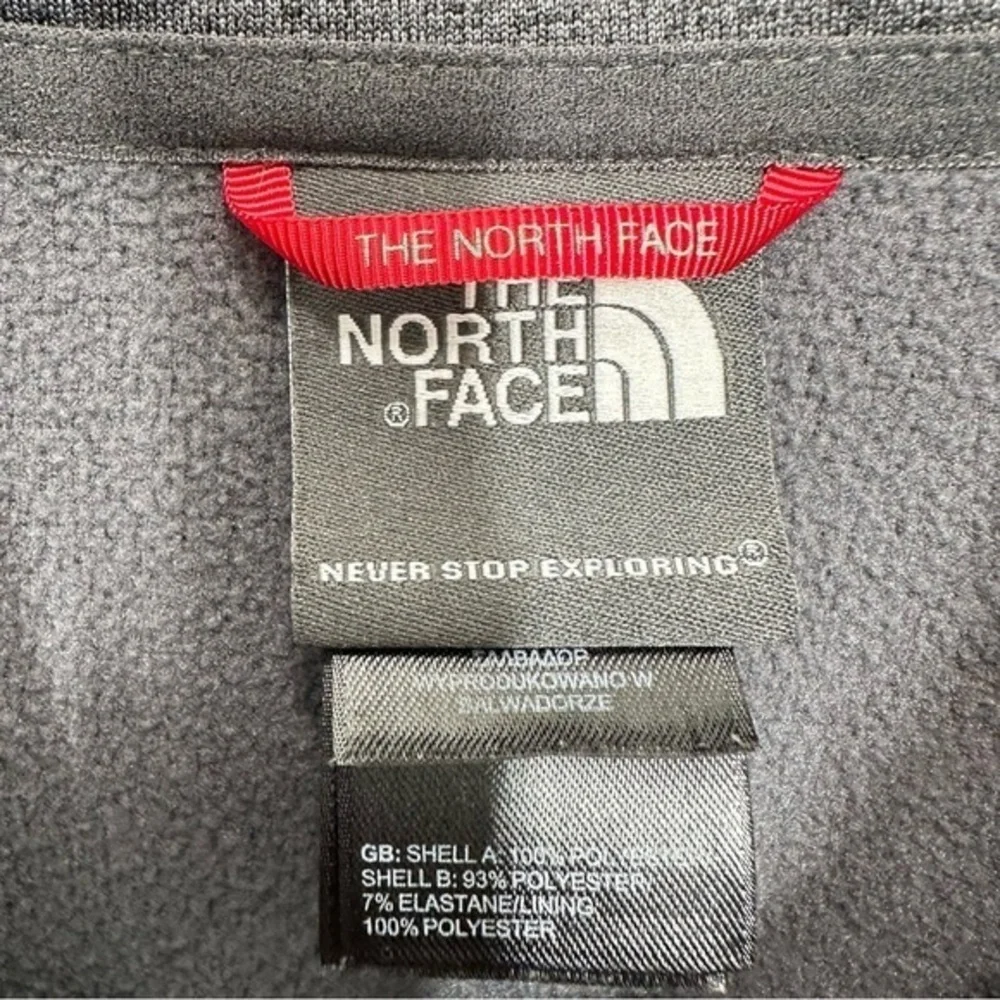 The North Face Men's Size‎ Large 1/4 Zip Fleece Sweatshirt Pullover Dark Grey